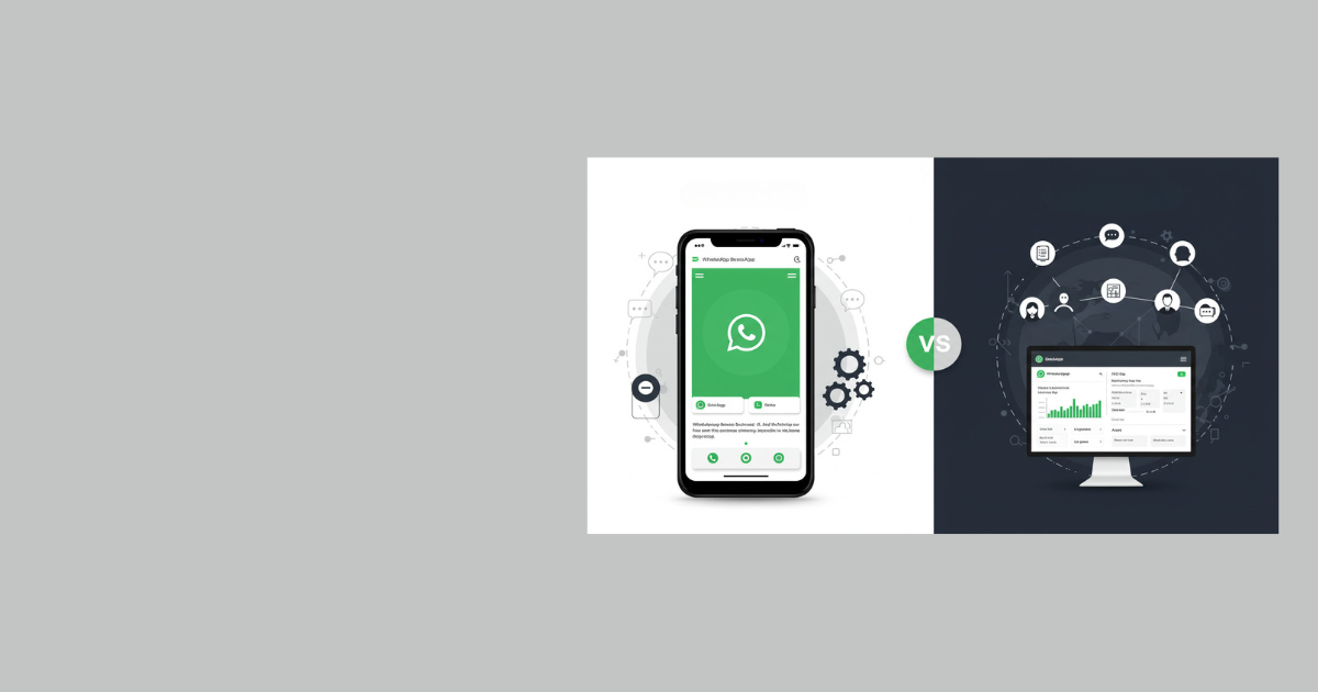 Understand the Key Differences Between WhatsApp Business and WhatsApp Business API Choose the Right WhatsApp Solution for Your Business